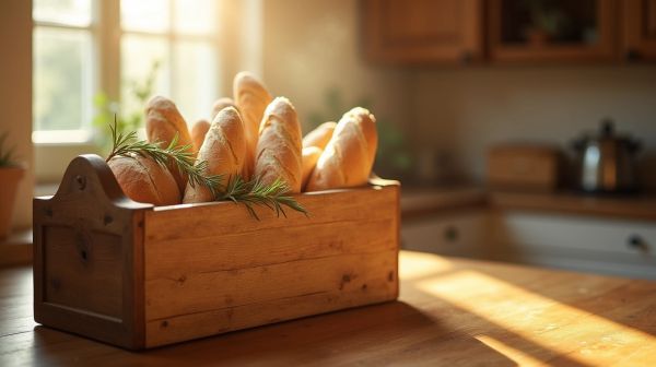 Boîte à pain : les critères utiles pour un rangement quotidien
