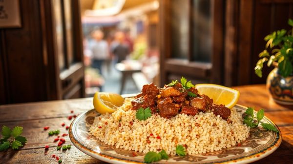 Les plats incontournables des restaurants tunisiens à Lyon