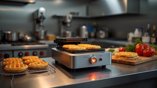 Quarante gaufres à l'heure : pourquoi un gaufrier domestique lâche en cuisine pro