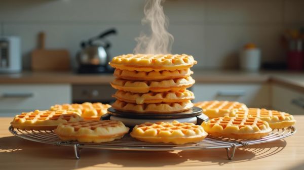 Quarante gaufres à l'heure : pourquoi un gaufrier domestique lâche en cuisine pro