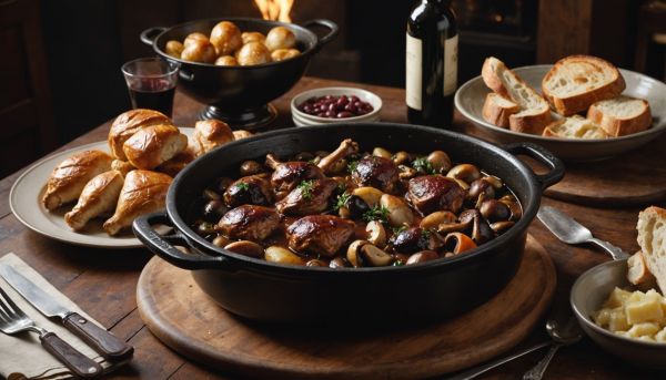 Que choisir pour accompagner un coq au vin ?