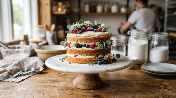 Un plateau tournant pâtisserie pour sublimer vos créations